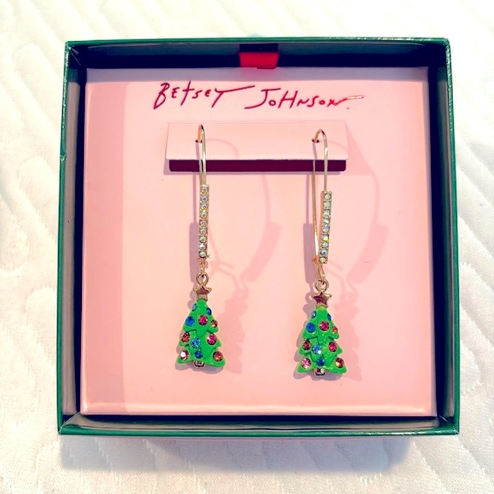 Betsy Johnson Holiday Earrings